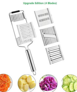 Alternative view of Multi-Purpose Vegetable Slicer Cuts Set