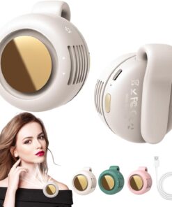Alternative view of Portable Silent Mini Bladeless Fan Clip On, Small Fan Clip on for Shirt & Waist, Adjustable 3-Speed Suspended Whirlwind Fans, For Outdoor & Travel & Office, Travel Accessories, Gift