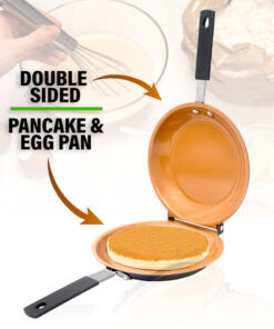 Alternative view of DOUBLE SIDED NON-STICK FRYING PAN